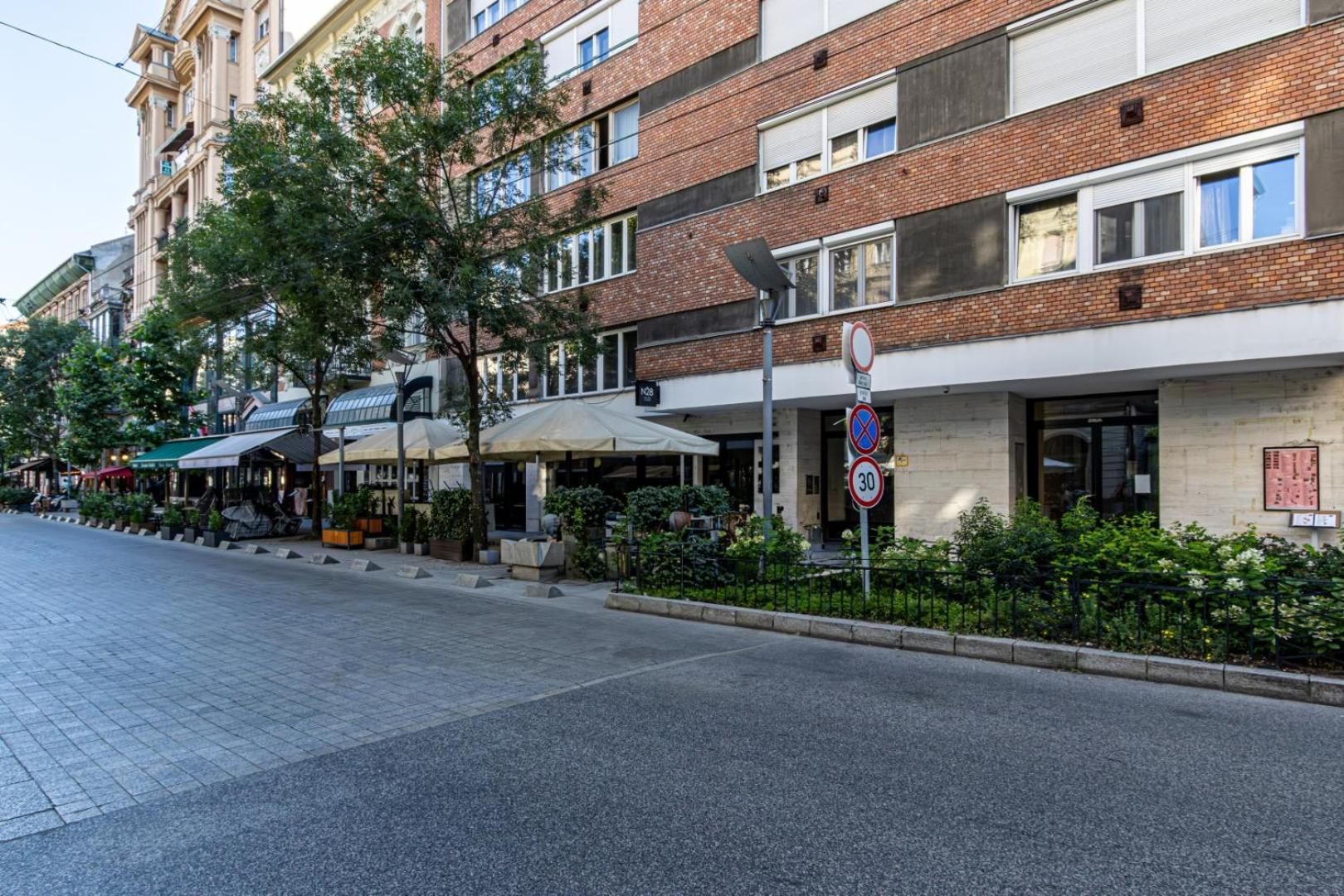Oasis Apartment On The Broadway With Ac ブダペスト エクステリア 写真